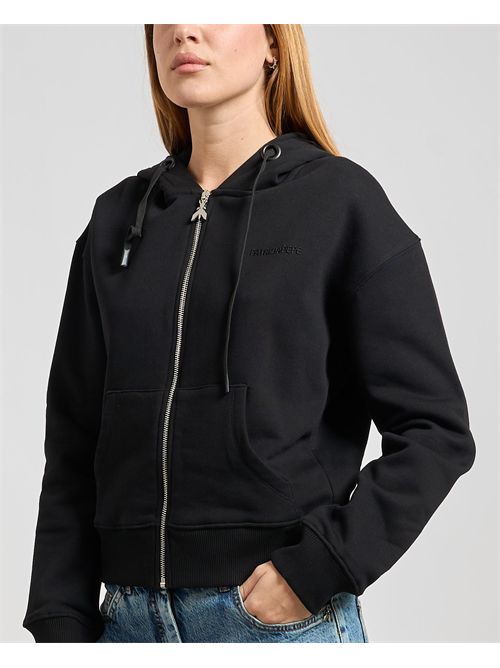 Felpa donna Patrizia Pepe in tessuto tecnico PATRIZIA PEPE | 8M1747-J079K103